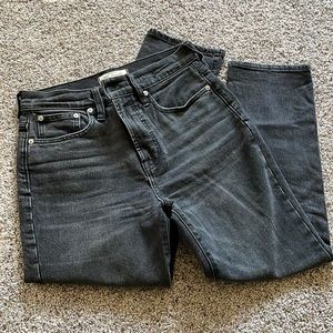 Madewell perfect vintage jean washed black